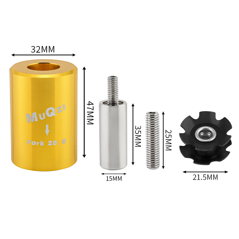 Muqzi Fahrrad gabel Stern murmeln Einstell werkzeug Headset Muttern Reparatur werkzeug Gabel MTB Rennrad 1-1/2 Gabel Montage vorrichtung installieren