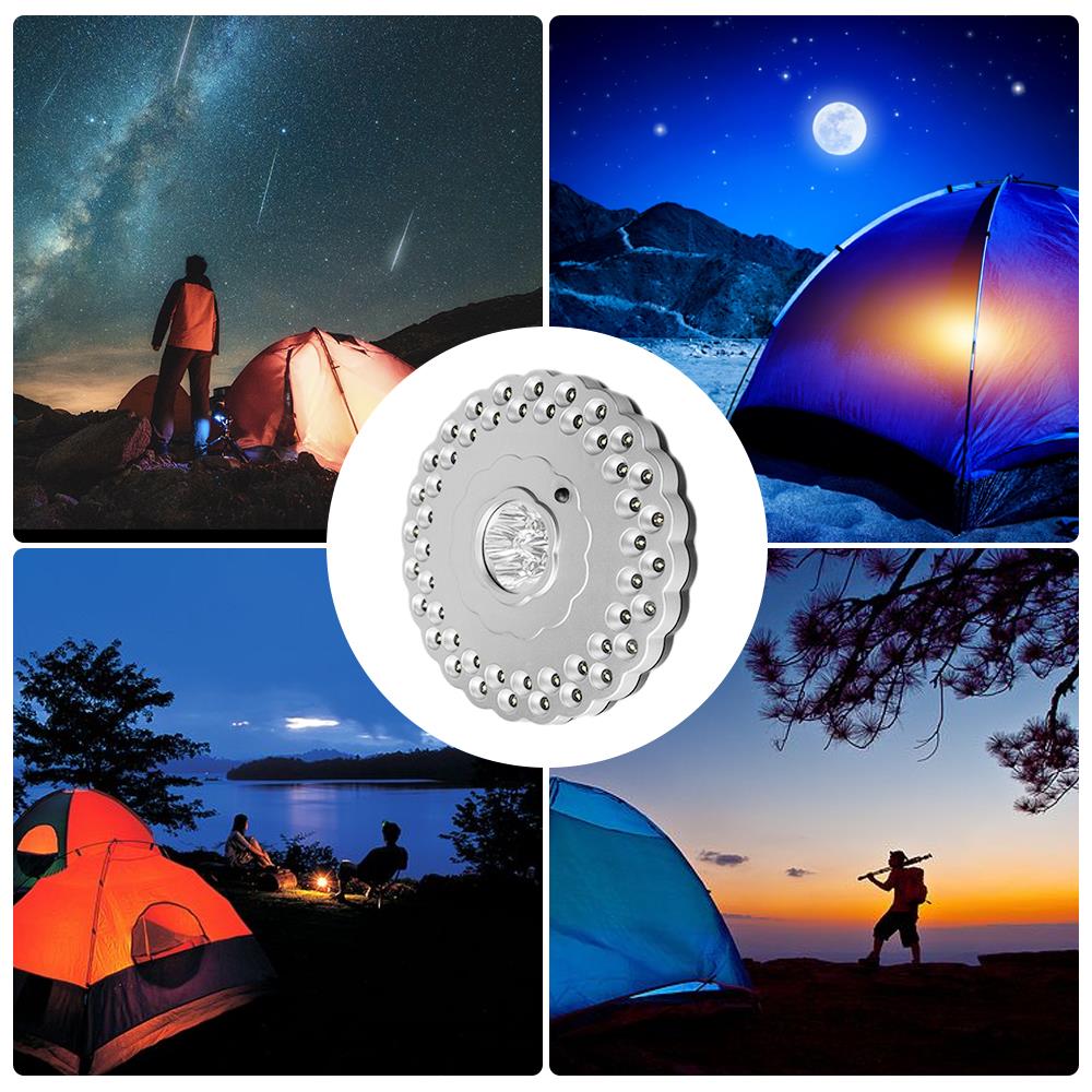 Lampe ledet lys stang lys camping lys bærbare lys hage utendørs paraply haget telt paraply ledet terrasselampe