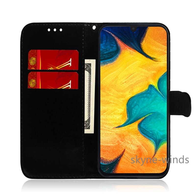 Wallet Case For Samsung Galaxy A40 SM-A405FM Case Flip Cover Wallet Phone Case For Samsung A 40 SMA405F PU leather Book Cover