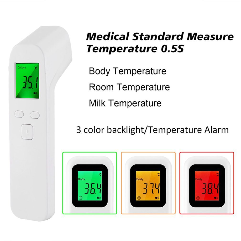 No-touch pande termometer, infrarød voksen termometer til voksne og børn, digitalt infrarødt termometer, baby termometer