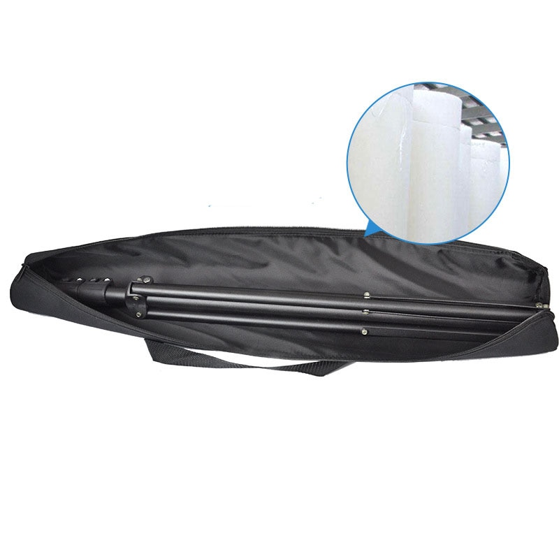 Bolsa para trípode en al aire libre/salida photogray 80/90/100/120cm negro acolchado trípode con soporte para luz llevar bolsa caso