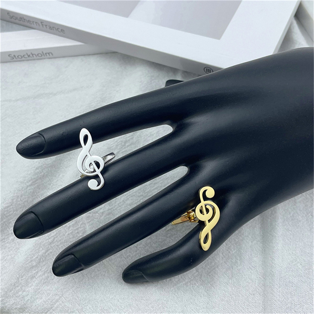 Gemelli neri in acciaio inossidabile 2022 per uomo novità Design musicale camicia gemelli in oro gemelli uomo gioielli da lavoro regalo all'ingrosso