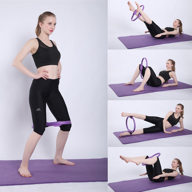 Yoga cirkel pilates sport magisk ring kvinder fitness træning modstand cirkel hjem gym træning pilates tilbehør