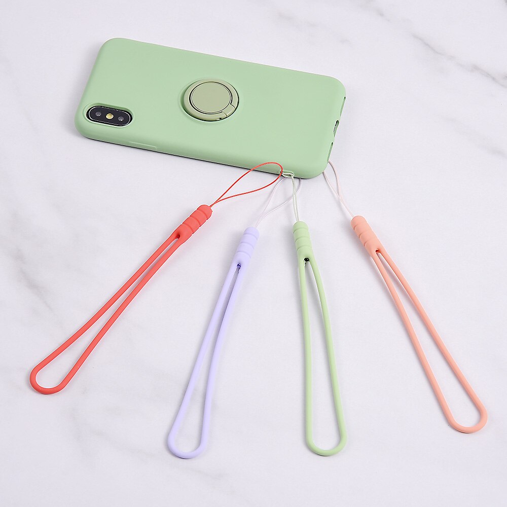 Silicone Universale Del Telefono Mobile Cordino Per il iPhone Xiaomi Telefono Cinghie Da Polso Macchina Fotografica del Keychain Della Cinghia Carta di IDENTIFICAZIONE Palestra USB Corda Appesa