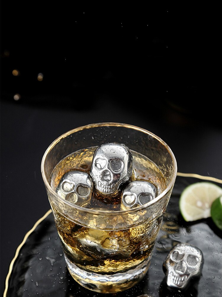 304 Stainless Steel Ice Block Beer Red Wine Whisky Ice Block Quick-frozen Ice Grain Ice Tartar Iced Artifact Quick-frozen Steel