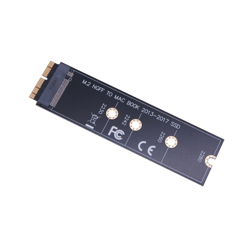 Convertidor de adaptador SSD M.2 NVME para MacBook Air , , , , A1465, A1466 Pro, A1398, A1502, A1419, 2230-2280, NVME/AHCI, M.2