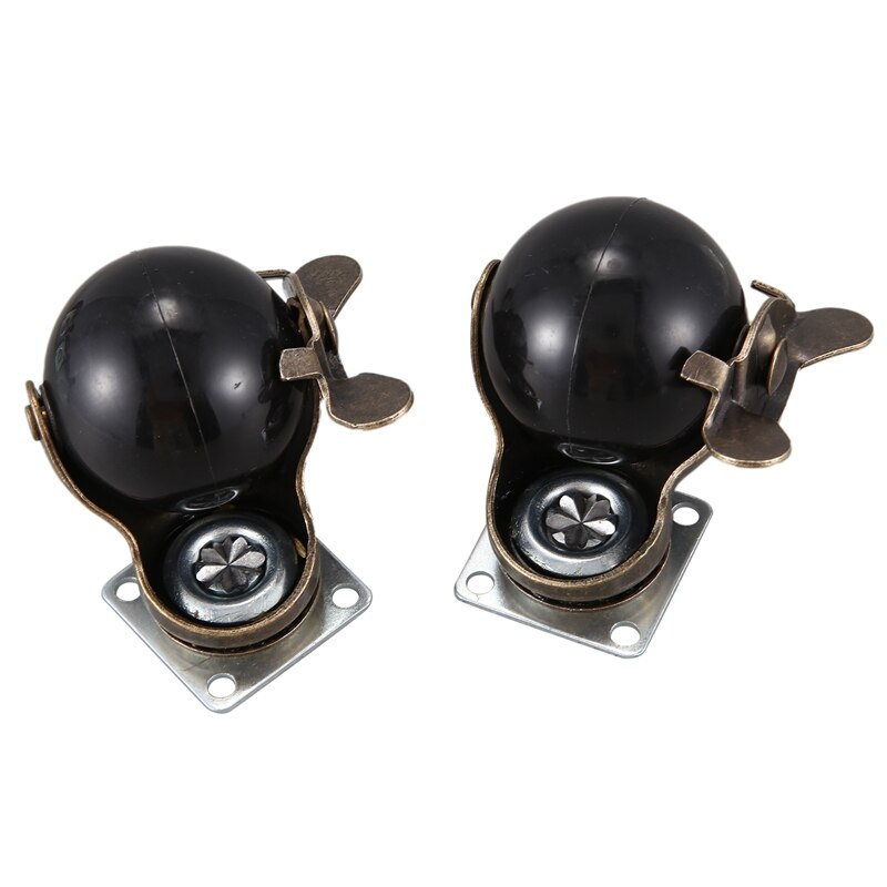 5Pcs Flat Bottom Plate with Brake Wheels and Casters Are Used to Move Coffee Tables,Office Chairs,Cabinets,Drying Racks gree