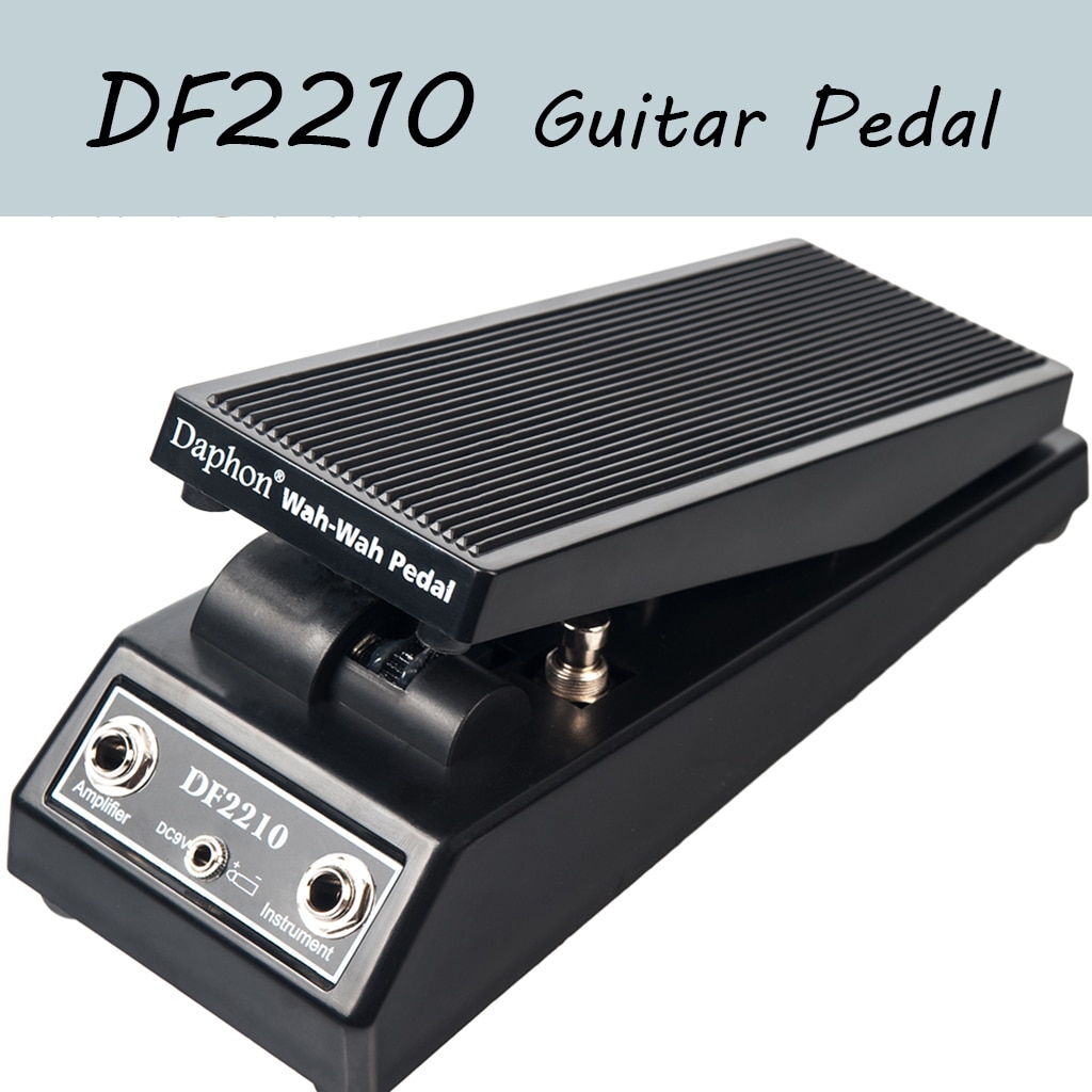 Guitar Pedal DF2210 Daphon Guitar Wah Wah Pedal For Electric Guitar Players DJ Black