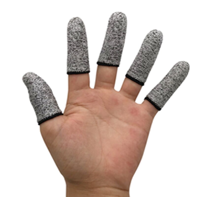 5/10/20Pcs Vinger Cover Anti-Cut Vinger Protector Sleeve Voor Keuken Vingertop Handschoenen Plukken Vinger covers Keuken Gadgets