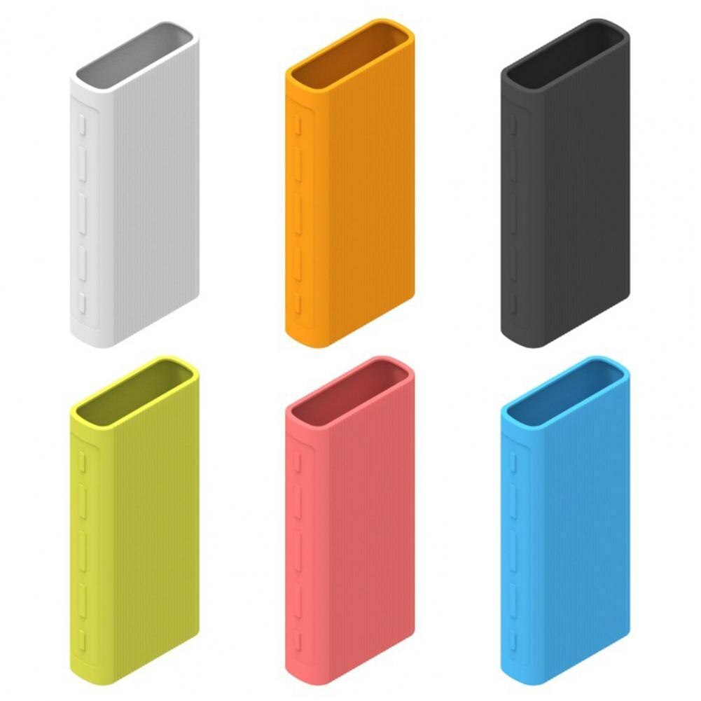 Funda protectora completa antideslizante para Xiaomi, funda protectora de silicona para batería portátil, generación de energía 3, 20000mah