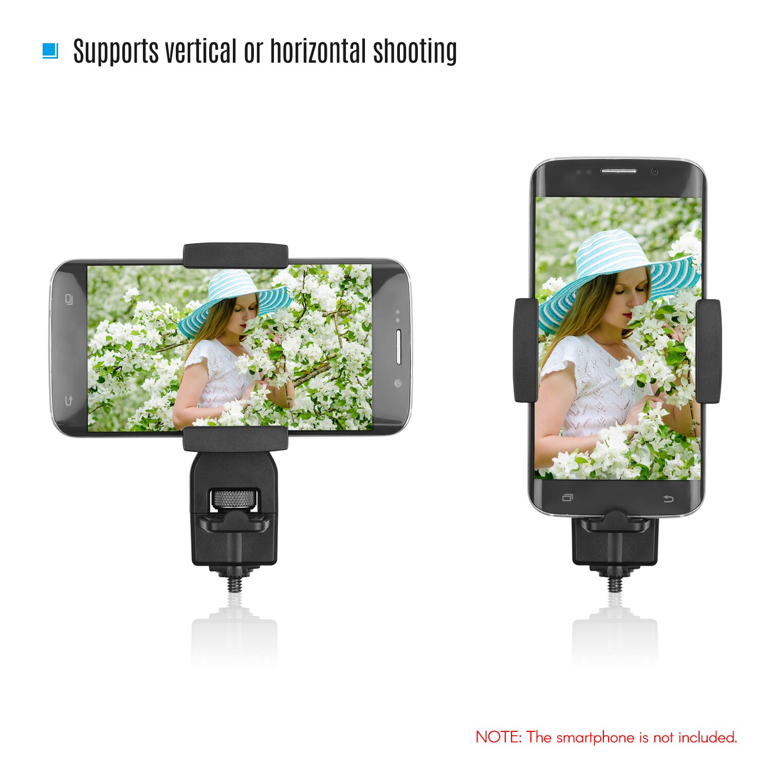 Gimbal Stabilizer Phone Holder Smartphone Clip Clamp Bracket Compatible with hohem iSteady Pro/Pro 2/Mobile+ Stabilizers