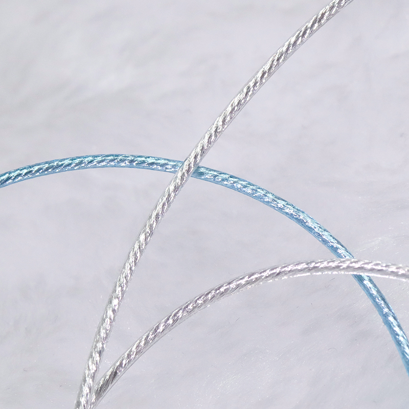 Hakugei Mum. Litz Verzilverd 6n Occ Kabel. Diy Φ1.1mm