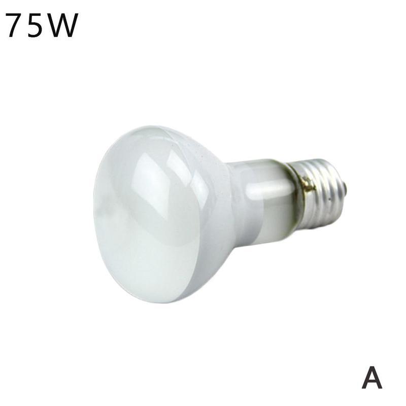 Reptile Heating UVA Lamp Amphibians Tortoise Lizard Terrarium Temperature Controller 25/50/70w Uv Daylight Light Bulb Heater: A 75W