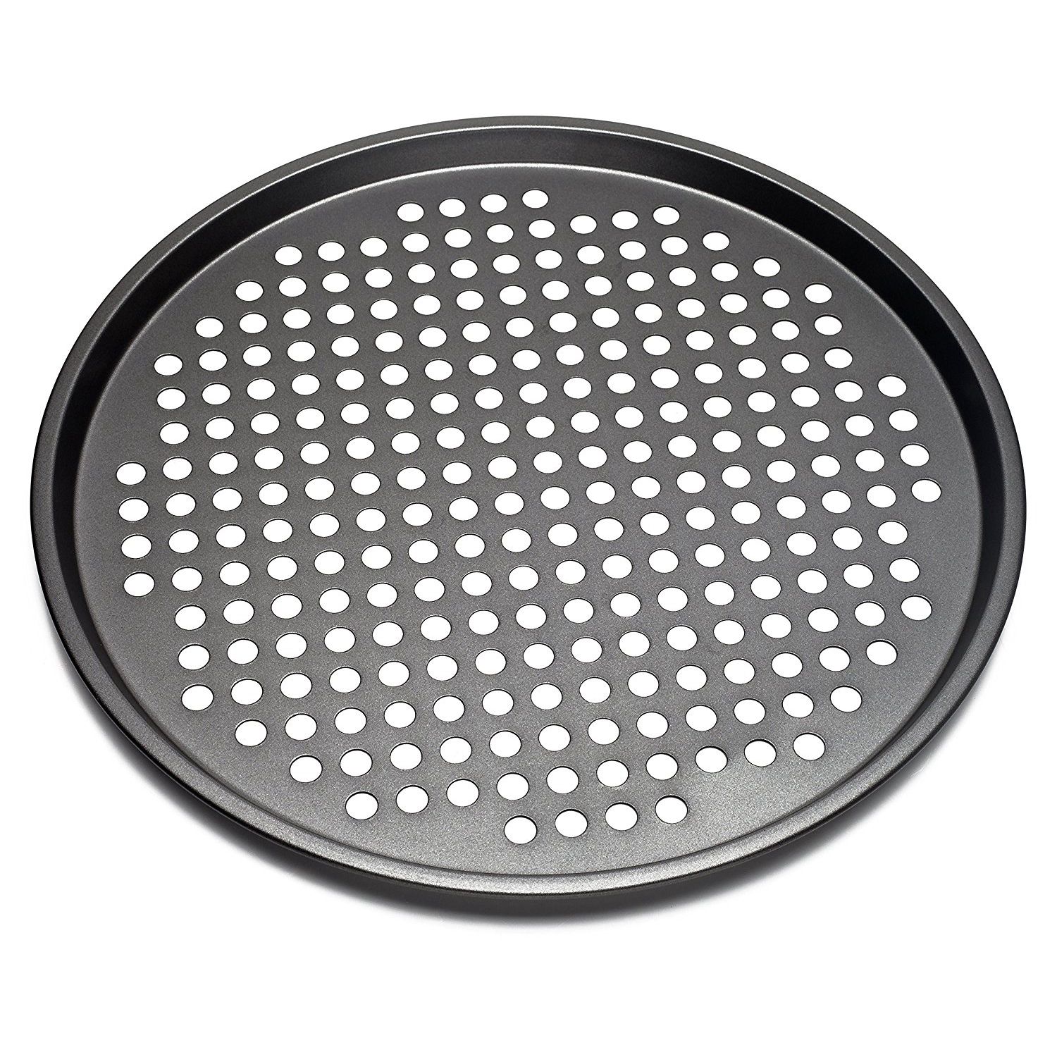 Carbon Staal Anti-aanbak Pizza Bakken Pan Tray 32 Cm Pizza Plaat Gerechten Houder Bakvormen Thuis Keuken Bakken Tools Accessoires