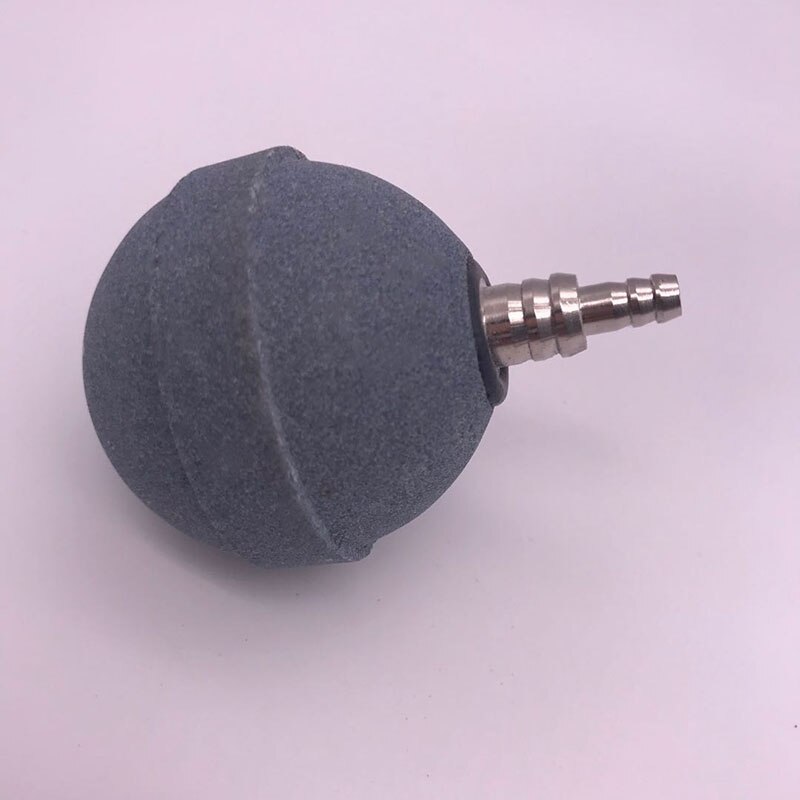 Dia. 5 cm Aquarium Aquarium Lucht Steen Zuurstof Beluchter Toenemende Luchtbel Vijverpomp Hydrocultuur Zuurstof Steen Metalen Mond