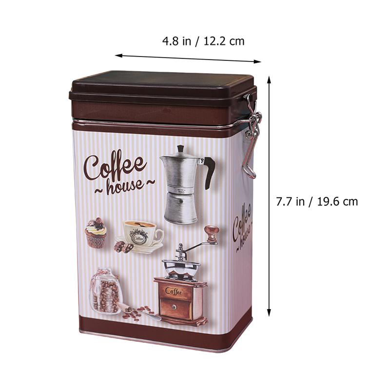 1Pc Instant Coffee Storage Box Practical Soluble Coffee Storage Container: Default Title