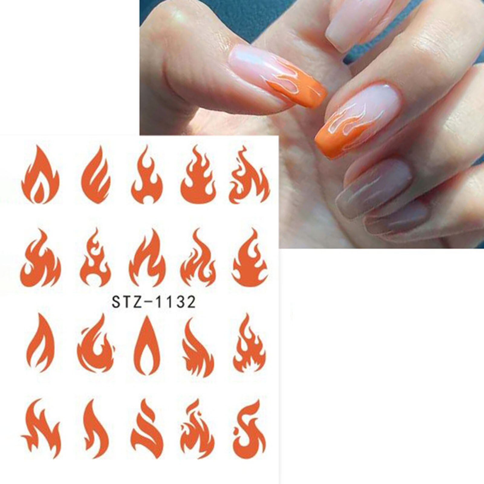 10 stuks chinese drakenpatroon karakters nail art sticker decal manicure decoratie nagelaccessoires