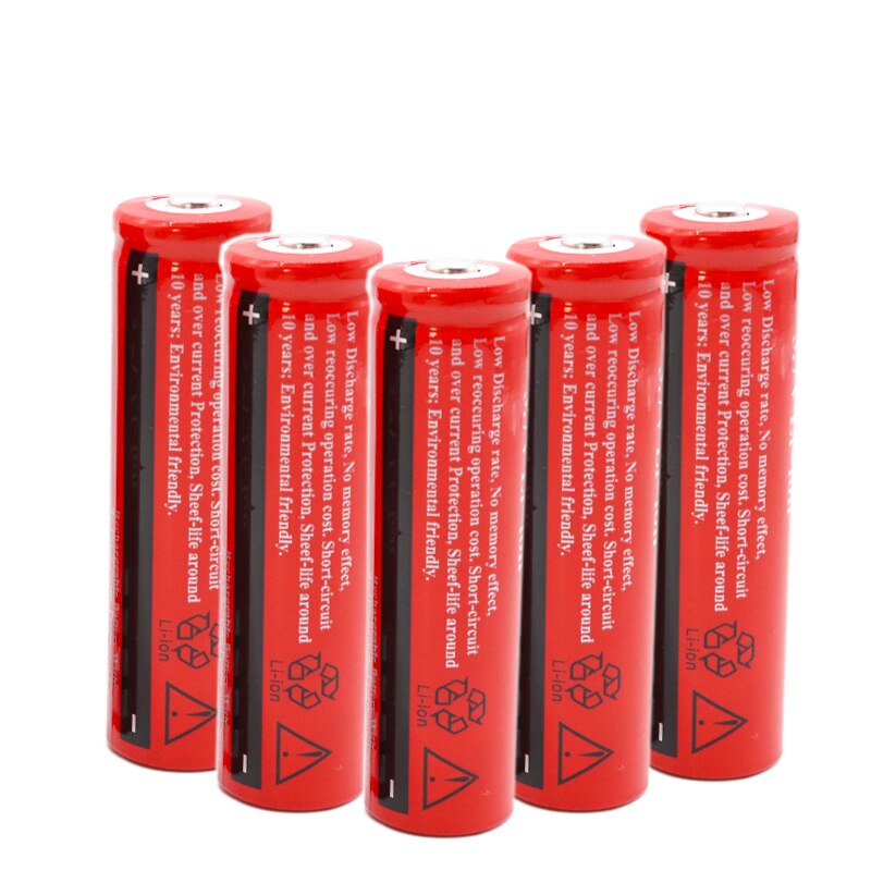18650 litium ion batteri 3.7 v 4200 mah li-ion oppladbart batteri til ledet lommelykt oppladbare batterier akselerator