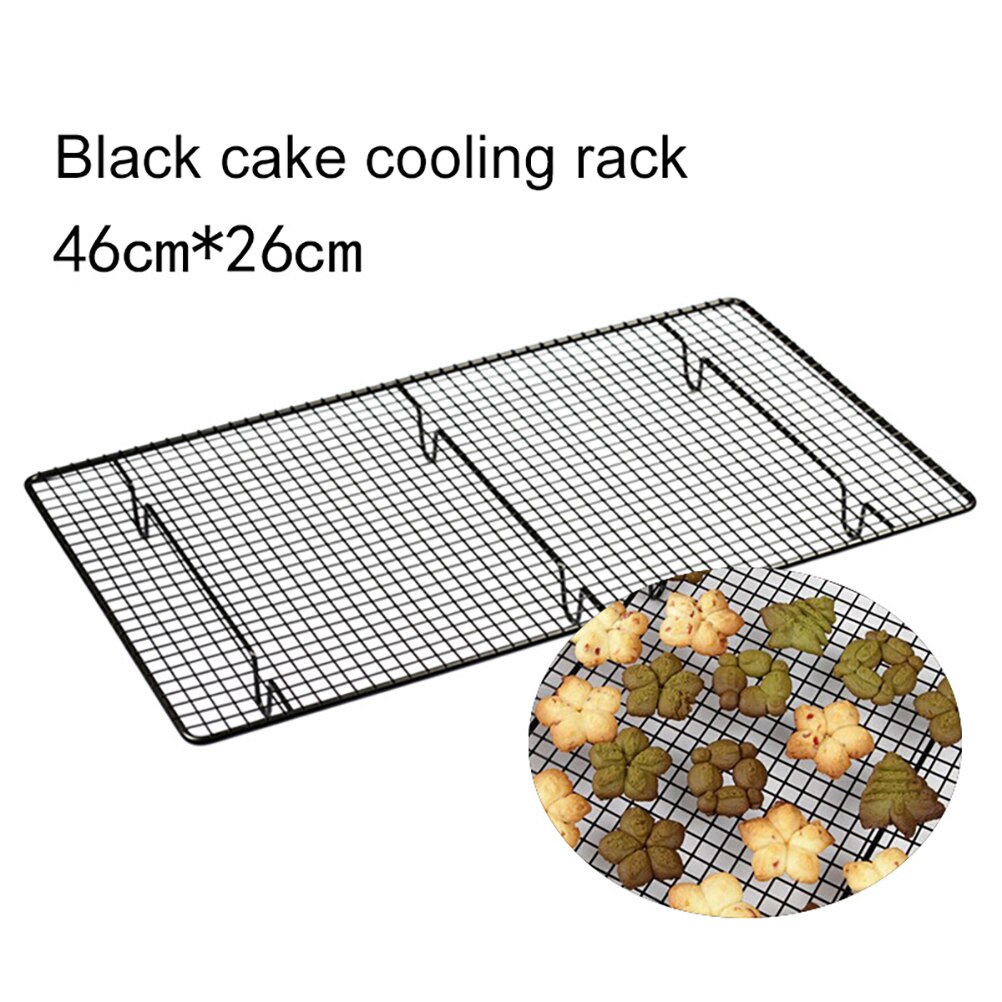 HaWare Afkoelrooster, 2-delige set, roestvrij staal, groot, 39 x 28,7 x 2 cm, rechthoekig bakrooster voor bakken, koelen, braden, grillen, vaatwasmachinebestendig