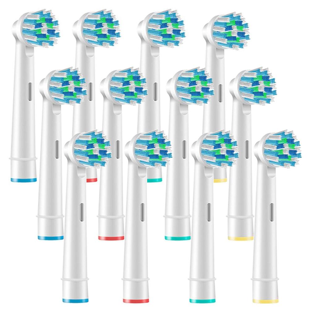 Opzetborstels Voor Oral B Elektrische Tandenborstel Voordat Power/Pro Gezondheid/Triumph/3D Excel/Schoon precisie Vitaliteit: Ivoor