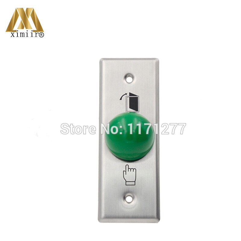 Exit Switch Button Push Button NO\COM For Access Control System Good E01M Door Lock Exit Button