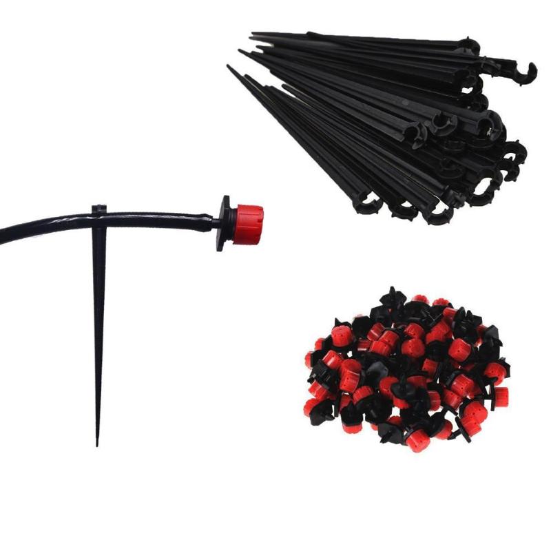 1 Set 5M-25M DIY Micro Drip Irrigation System Plant Automatic Self Watering Garden Hose Kits with Connector Adjustable Dripper