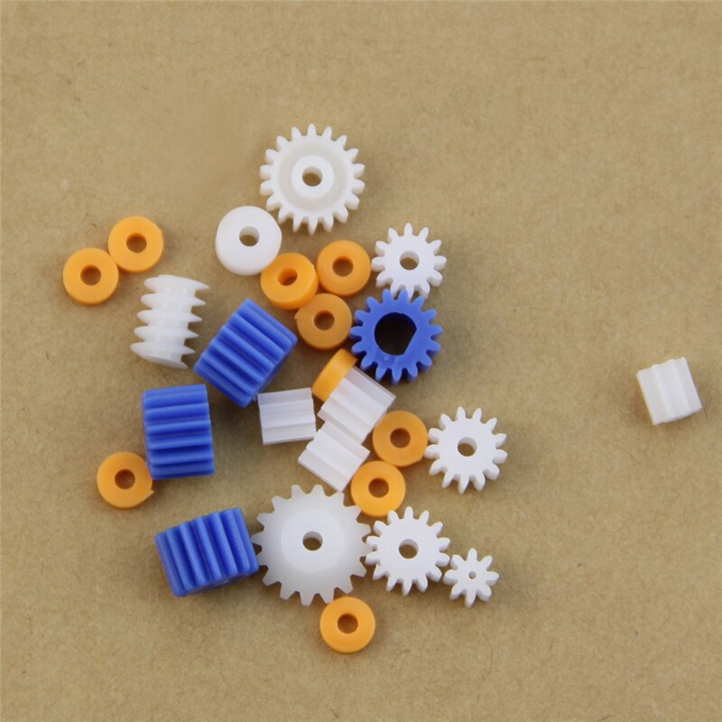 16 Kinds Plastic Shaft Gears Spindle Gears Gear-B 2MM 2.3MM 3MM 3.17MM 4MM Worm