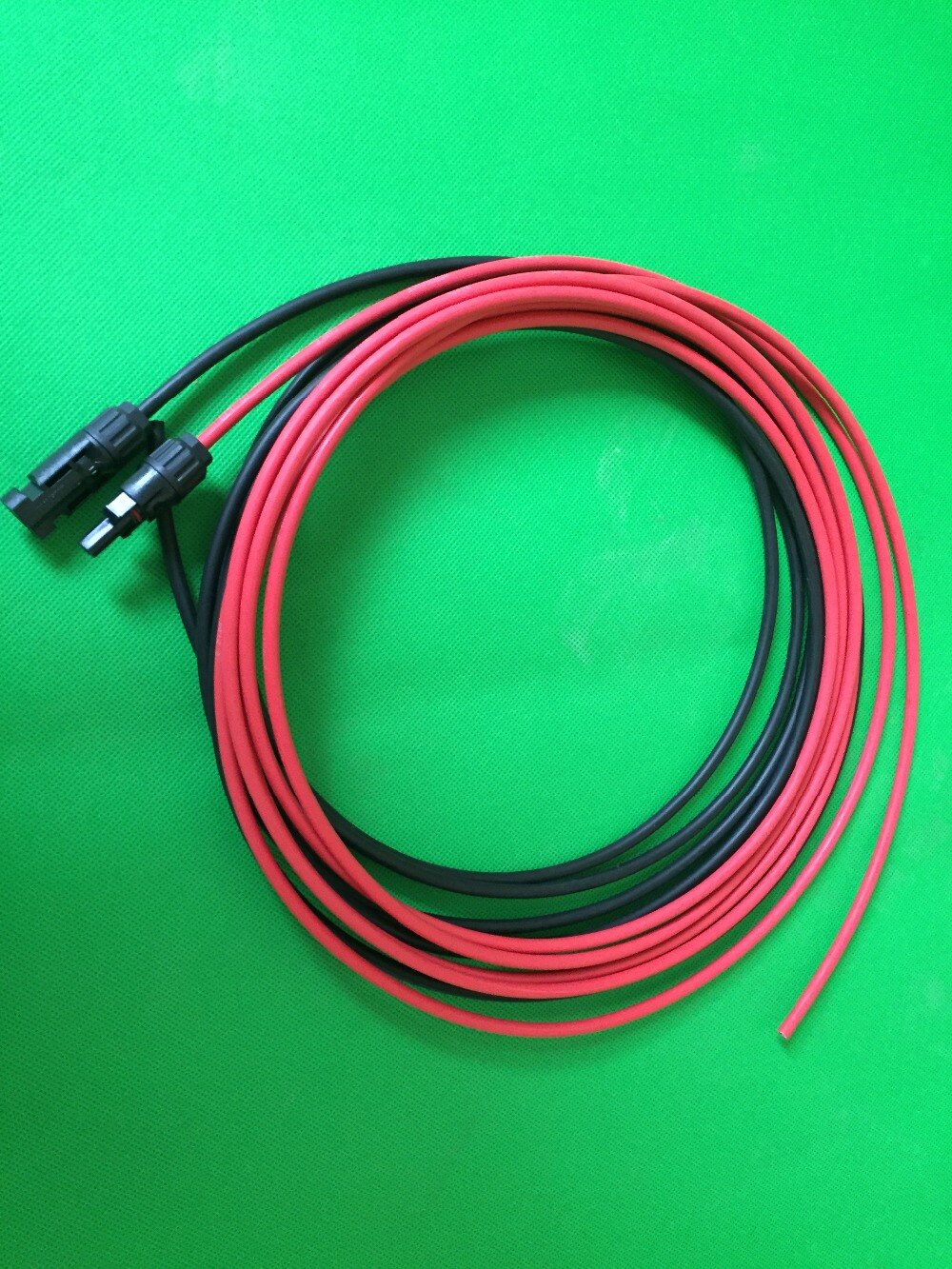 2M Solar Cable 4mm2 wIith male female Connector UV-Resisted Cooper inside conductor solar panel cables