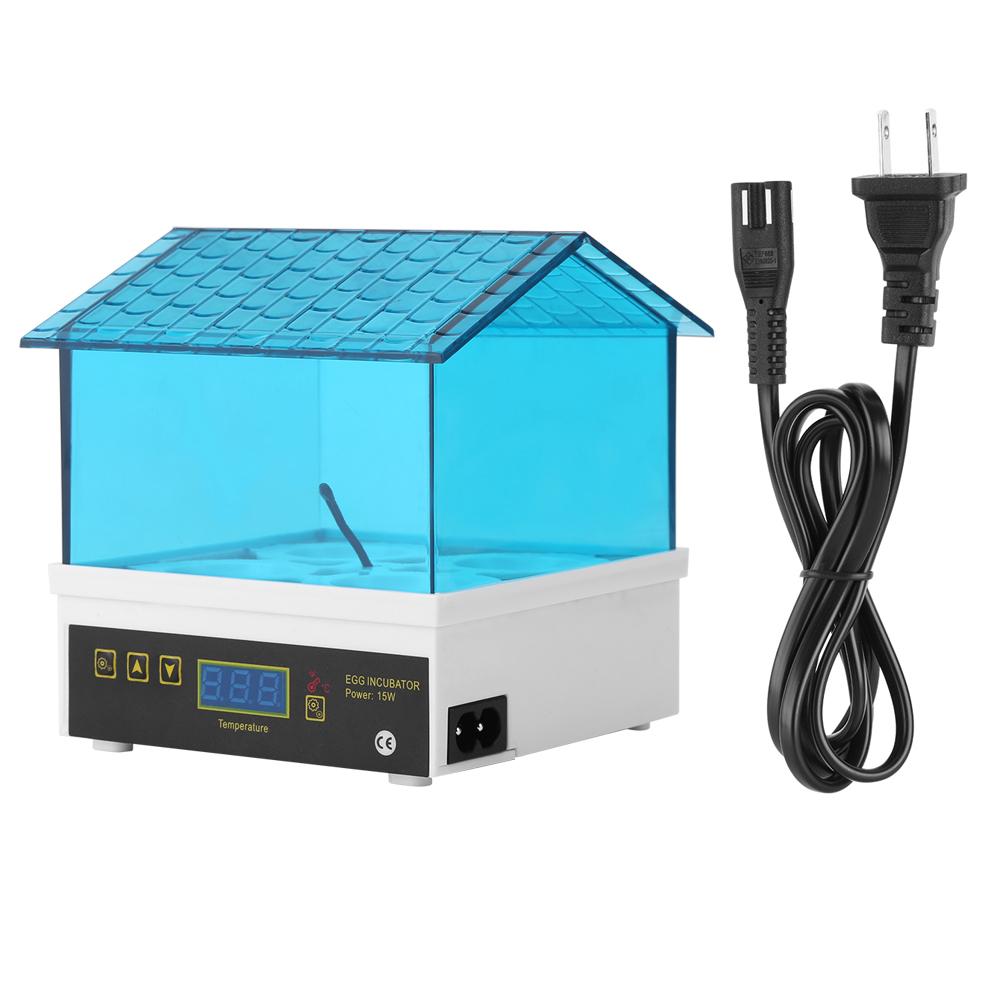 Automatic 4 Eggs Incubator Temperature Control Digital Chicken Chick Duck Hatcher Brooder Hatchery Egg Incubator