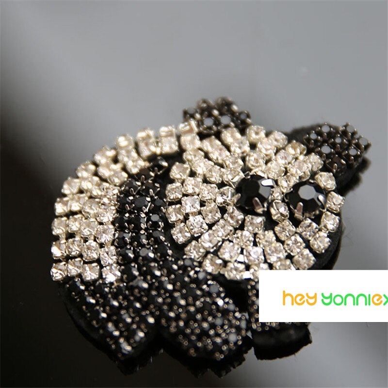 1 stuk bijen pailletten strass steentjes kralen broche patches applicatie naaien kralen applicatie kleding schoenen tassen decoratie patch diy: Type k