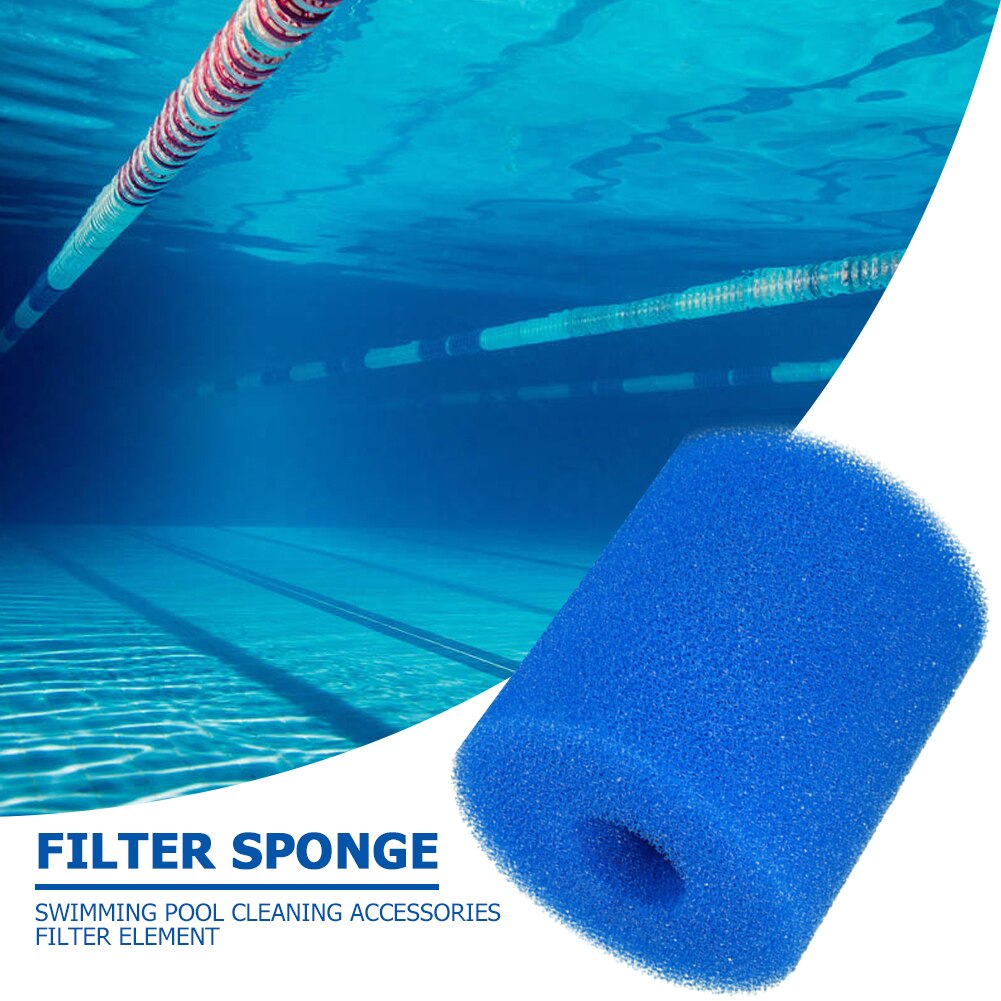 3/5Pc Zwembad Filter Foam Herbruikbare Wasbare Filter Spons, Geschikt Voor Zwembad Filter Spons Doos