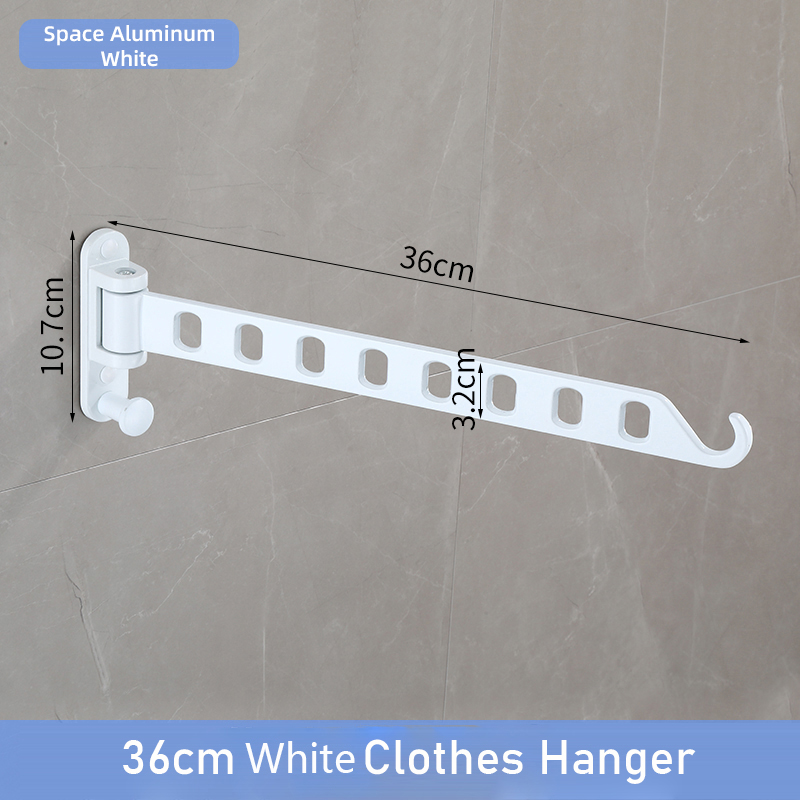 Opvouwbaar Kledingrek Droogkleding Hanger Wand Gemonteerd Droogrek Aluminium Kleding Organisatie Wb3028: Donker Kaki