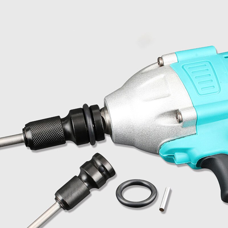 1/2 Inch Vierkante Tot 1/4 Inch Hex Ratel Dopsleutel Socket Adapter Spanner Set Drive Chuck Converter Impact Tool