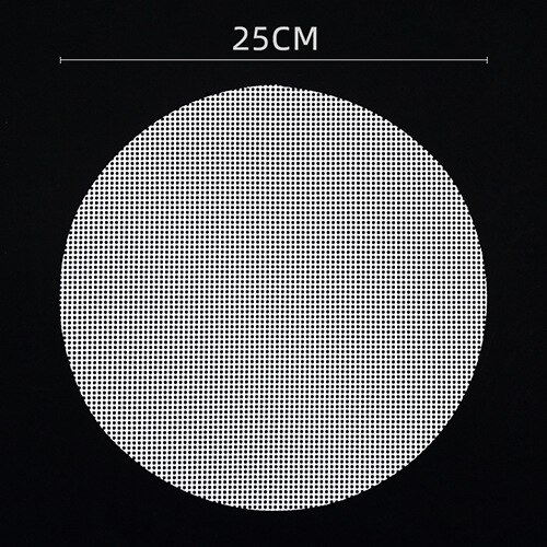 Non-stick damper mat dim sum verktøy mat silikon gjenbrukbar restaurant kjøkken under dampmatte kjøkken matlaging tilbehør: 25cm