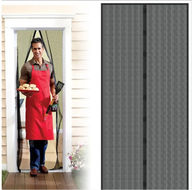 Magnetische Anti Muggen Gordijnen Automatische Sluitende Scherm Deur Raam Netto Insect Proof anti muggen deur klamboe cortinas