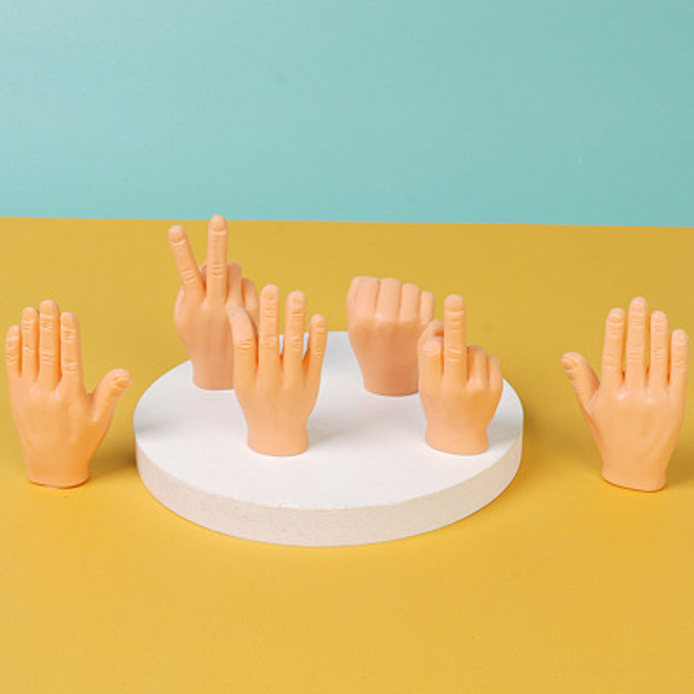 Novelty Toys Funny Toys Cat Pet Halloween Finger Fidget Small Hand Hand Palm Tiny Finger Hands Finger Puppets Finger Toys