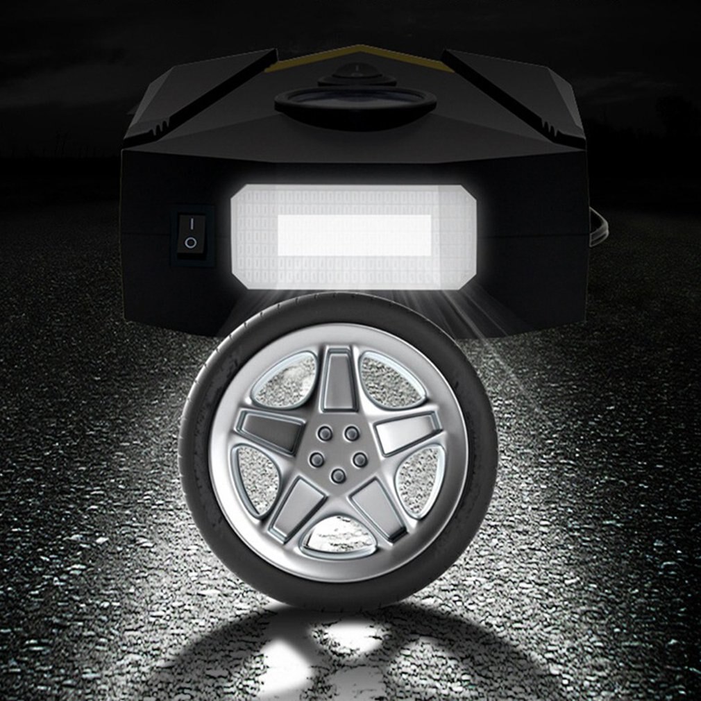 Draagbare Dc 12V Auto Luchtcompressor Digitale Tire Inflator 150PSI Luchtpomp Auto Motorfiets Digitale Luchtpomp