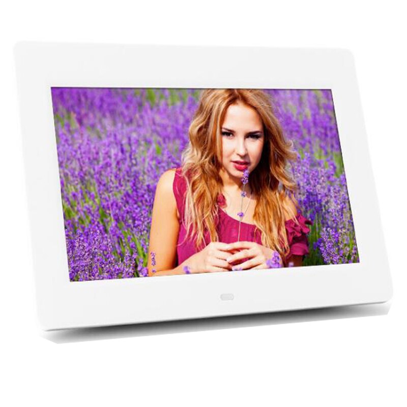 Widescreen Da 10.2 Pollici Digital Photo Frame 1024x600 HD Ultra-Sottile LED di Foto in formato Elettronico Album LCD Photo Frame