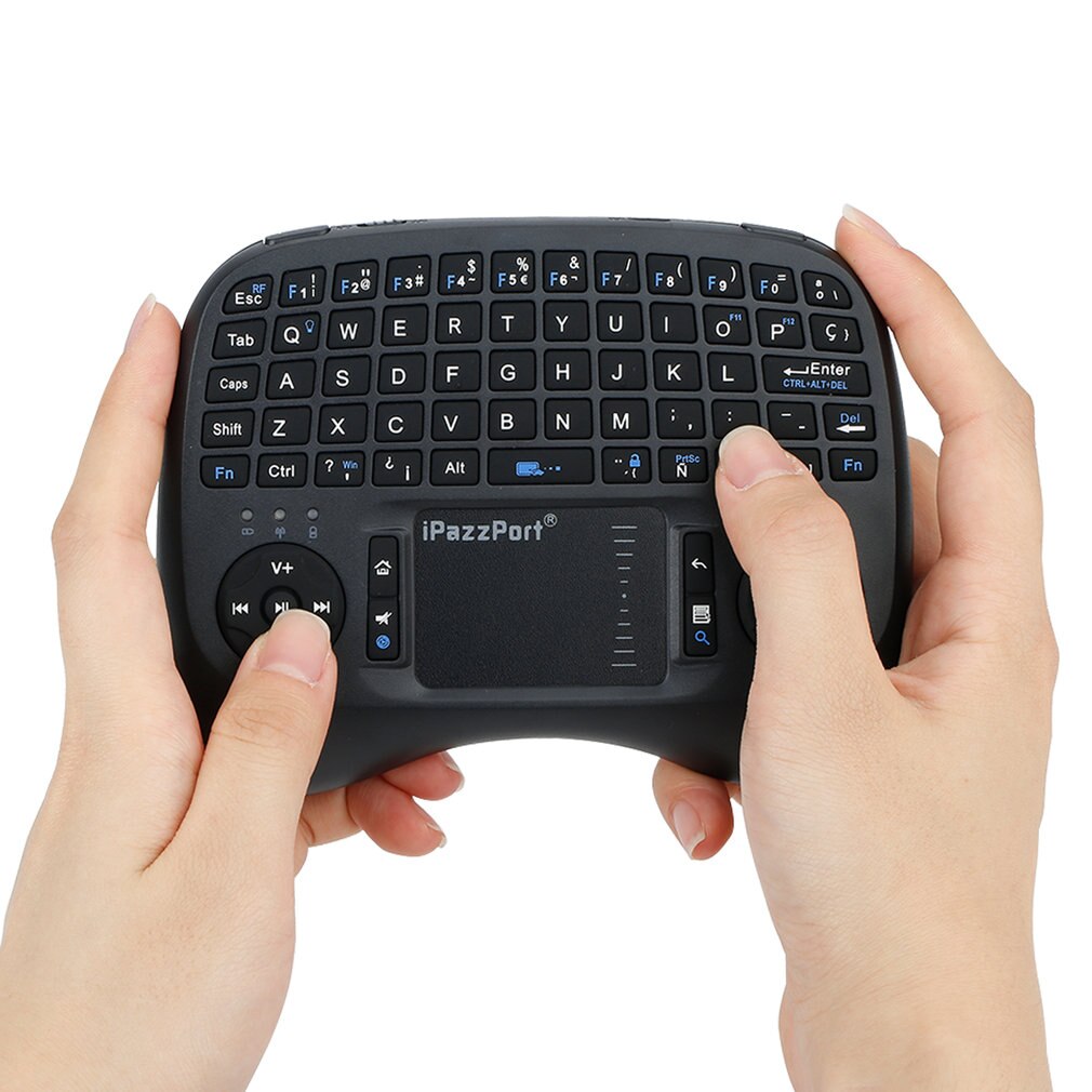 2.4GHz Mini Wireless QWERTY Keyboard with Backlight For Desktop / Laptop Dual Mouse USB Receiver Plug and Play 4 Languages