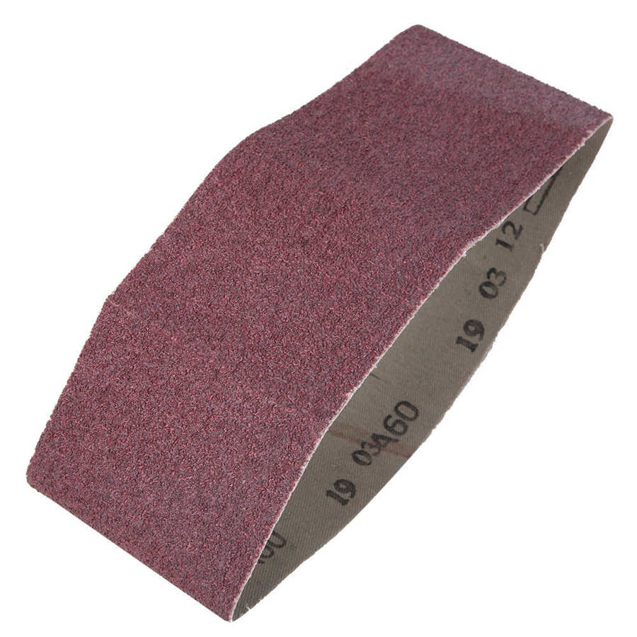 Bande abrasive meulage 457x75mm 10 pièces abrasif abrasif alumine bande de meulage pour ponceuse à bande travail du bois