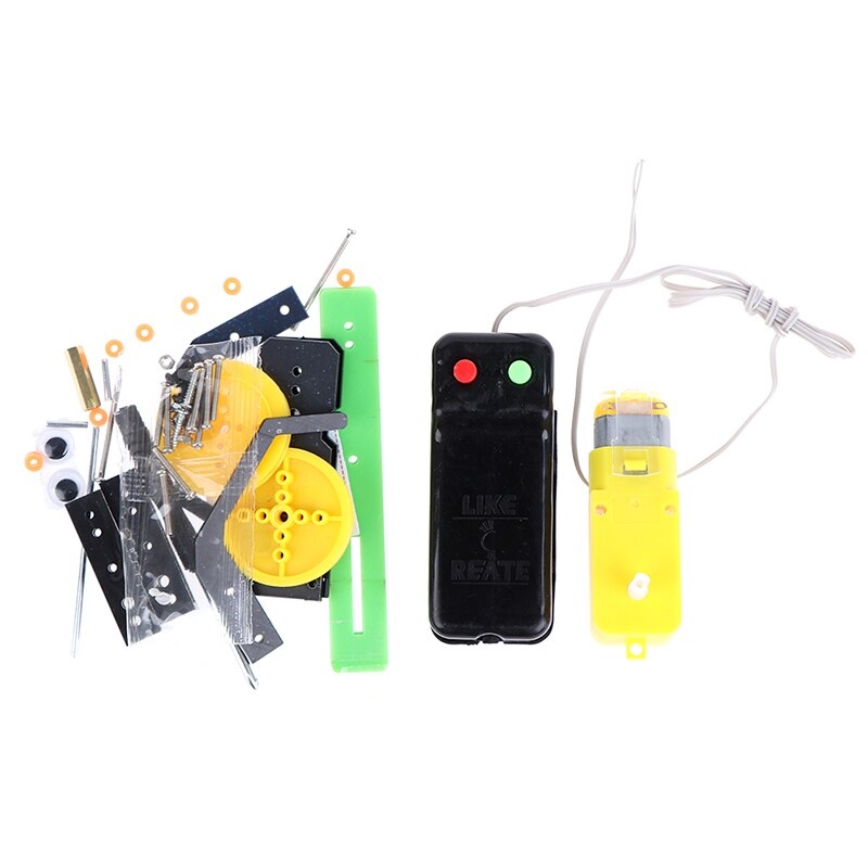 1 Set DIY Wire Control Climb Robot Assembled Kits Toy Experimental Teaching Tool