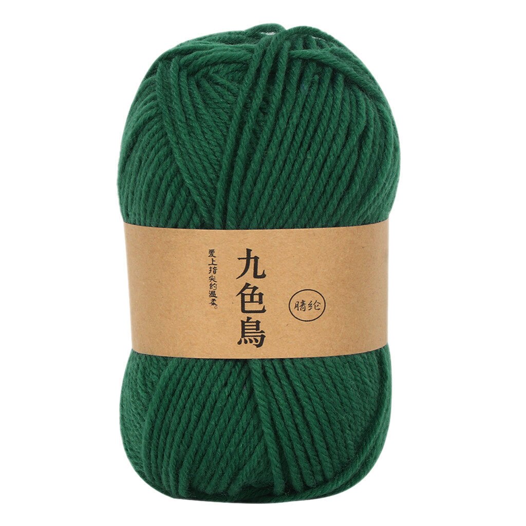 Acrylic Line Crochet Diy Medium Thick Cushion Doll Hook Shoes Line Wool Crochet Yarn Hand Knitting Wool Crochet Yarn For Scarf: T