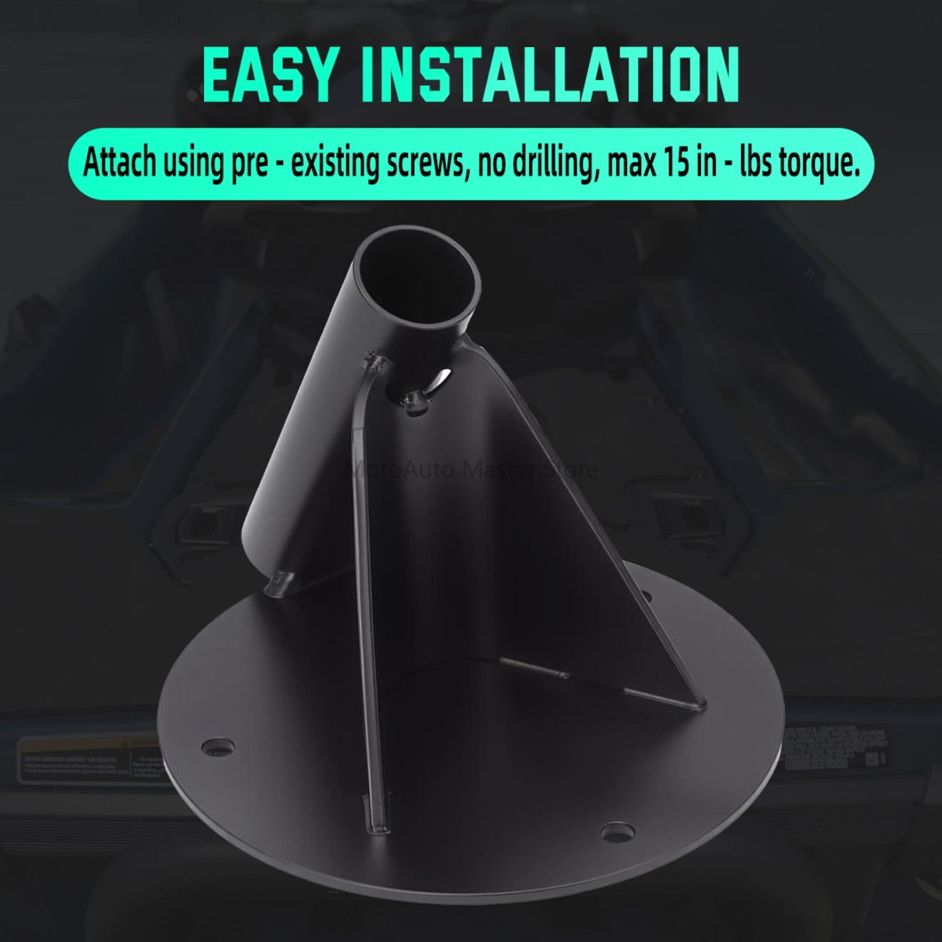 Edelstahl für Seadoo Insta 360 Selfie Stick Heckdeckhalterung für RXPX GTR GTI RXTX GTX FISH PRO WAKE PRO 3D-gedrucktes PETG