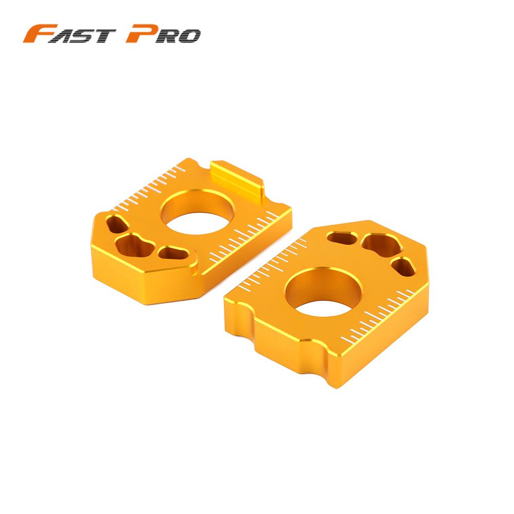 CNC Motorcycle CNC Rear Chain Adjuster Axle Block For SUZUKI DRZ400SM DRZ 400SM DRZ 400 SM 2004