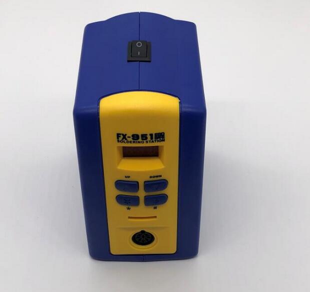 fx-951 Digital Thermostatic Soldering Station/Solder Electric Soldering Iron 110V/220V+Welding wire+tweezer+iron tip