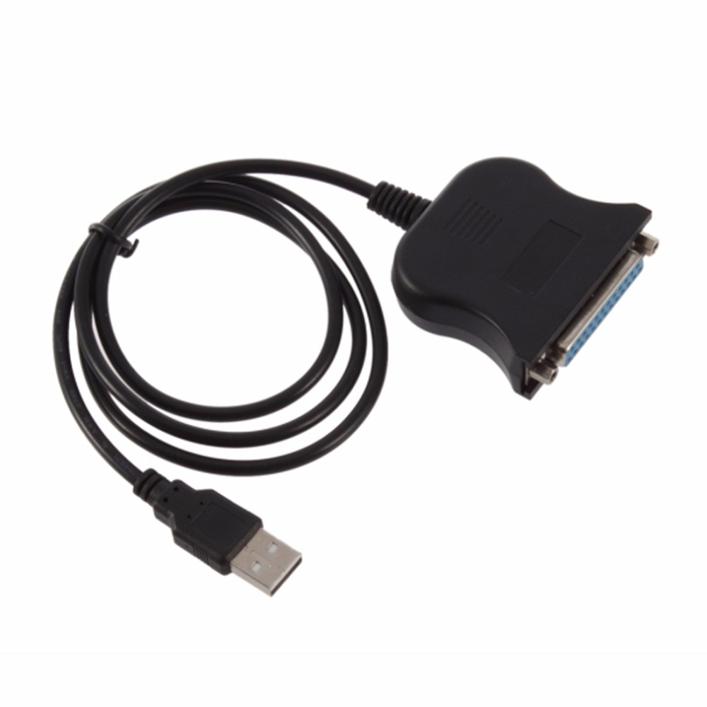 USB 2.0 À 25 Broches DB25 Port Parallèle Câble IEEE 1284 1Mbps 25pin câble D'imprimante Parallèle adaptateur Cordon