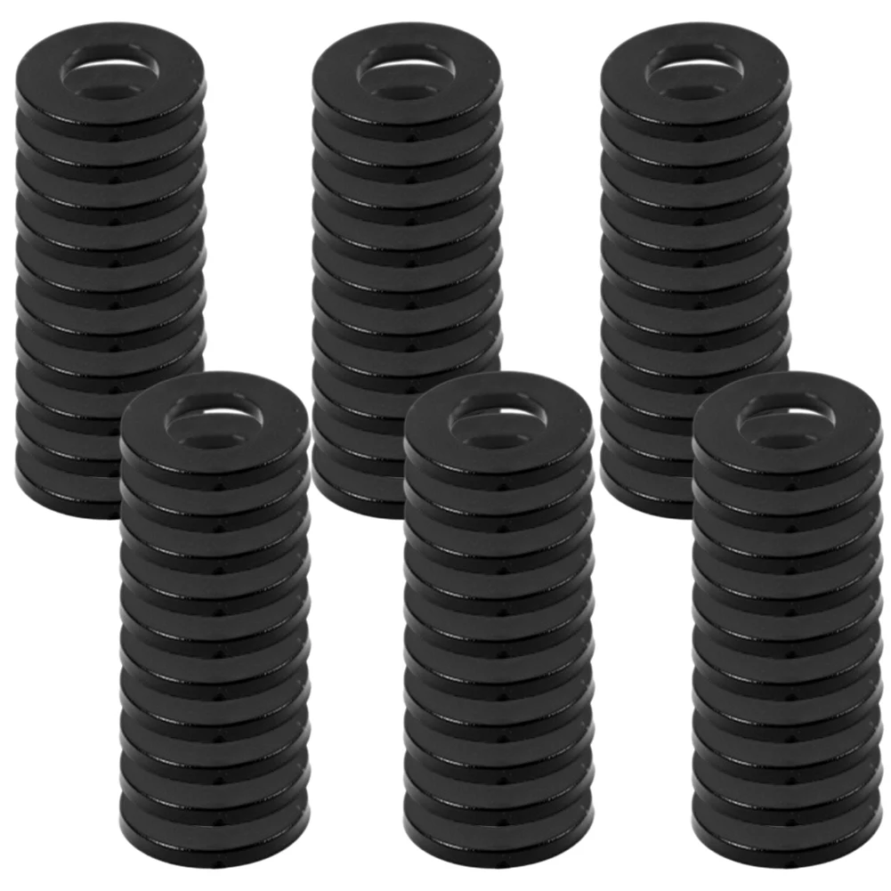 60 Stuks Scharnier Ringen Voor Deur Scharnier Voorkomt Vloer Slijtage Witte Plastic Ringen Wasmachine Hoge Hardheid Slijtvast