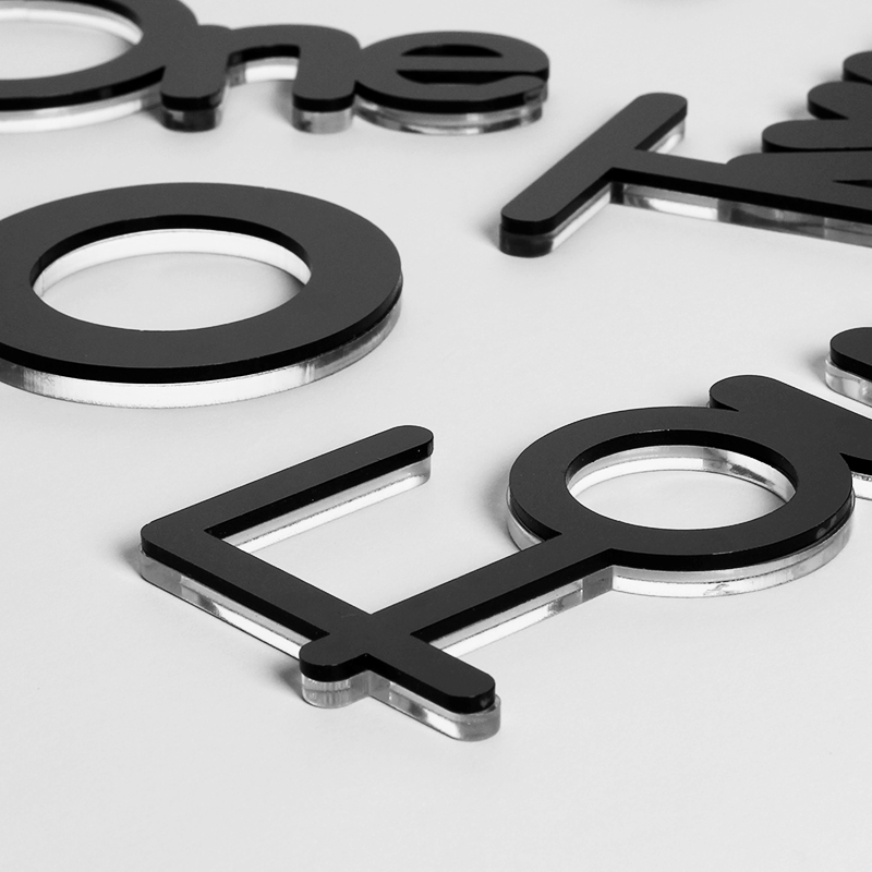 Concept Silent Acrylic Large Decorative DIY Numbers Wall Clock Modern Living Room Home Wall Watch Wall Stickers