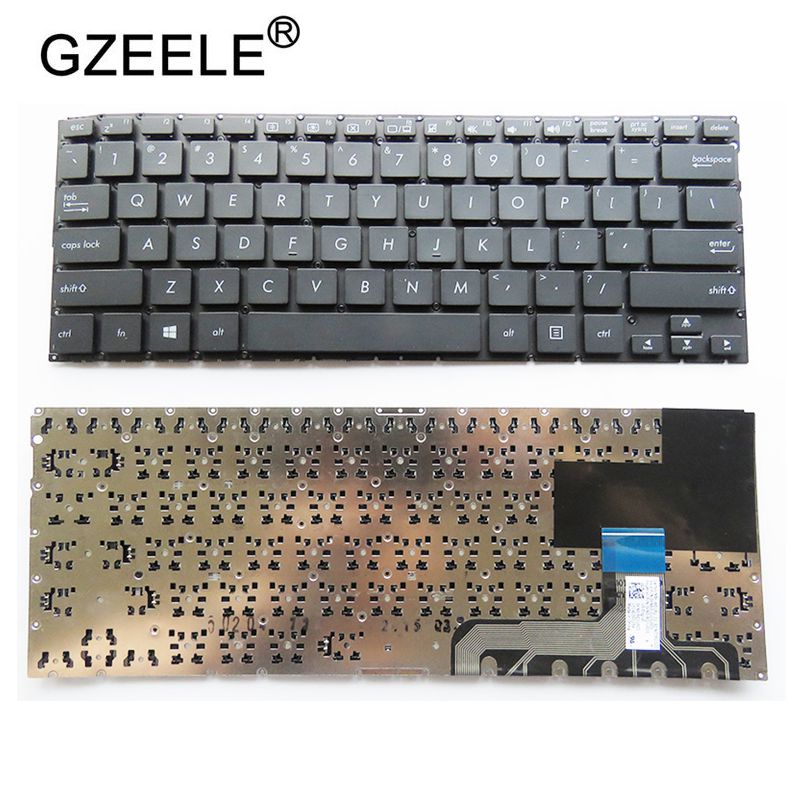Keyboard For Asus UX301 UX301L UX301LA UX301LN UX301A US English keyboard without frame black: black