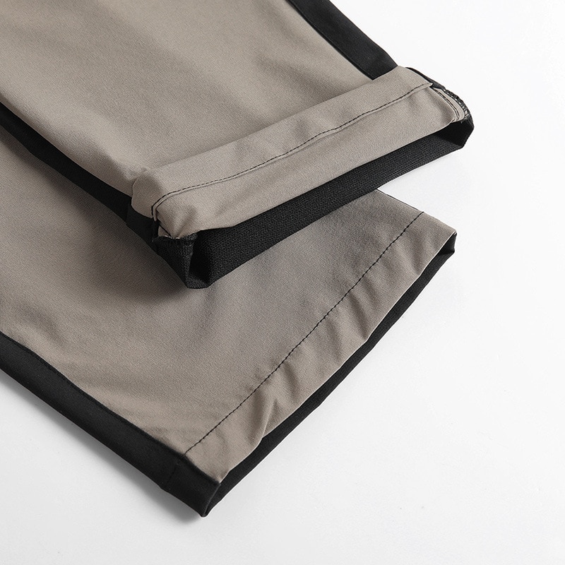 Facecozy Men's Outdoor Trekking Pants Quick Dry Hiking Camping Fishing Climbing Elastic Sports Trousers Male Waterproof Pants